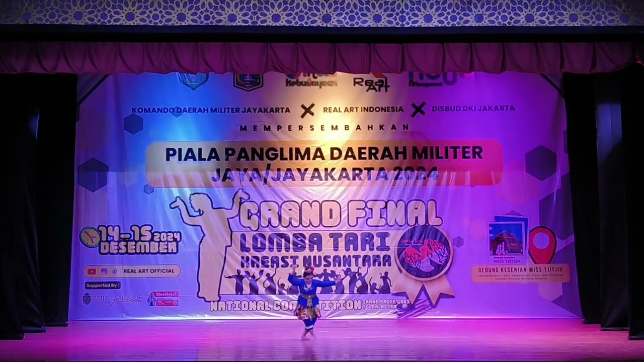 TARI JAIPONG KREASI BANDUNG MESAT | GRANDFINAL REAL ART | SANGGAR SBK BOGOR