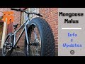 Mongoose Malus Updates and FAQ info - Fat Tire Bike
