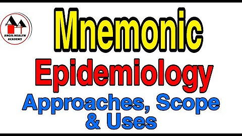 Mnemonic for Epidemiology - Approaches, Scope and Uses  / Community Health Nursing.