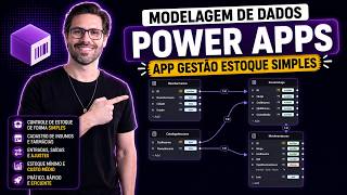 [MODELAGEM DE DADOS POWER APPS] - App Gestão Estoque Simples