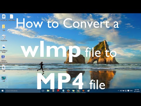 Video: Come Convertire WLMP In MP4