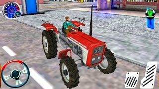 Indian Tractor Farming Game Best New: Tractor Wala Game Real Cargo Tractor! Farming 3D Gameplay screenshot 2