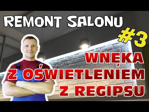 Wideo: Nisza Na Telewizor (42 Zdjęcia): Jak Zrobić Niszę W ścianie Z Laminatu Własnymi Rękami? Wymiary Wnęki Z Płyt Gipsowo-kartonowych Z Oświetleniem