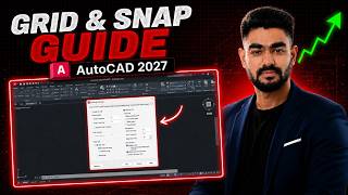 AutoCAD Beginner Course | Grid and Snap Mode Explained AutoCAD Tutorial