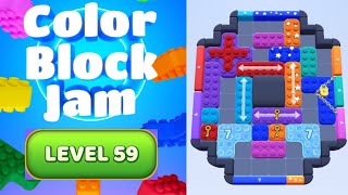 Color Block Jam Level 59 Solution Walkthrough