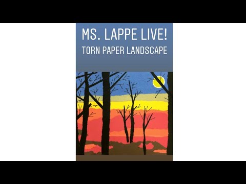 Torn Paper Landscape - YouTube