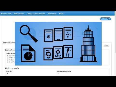Business Source Complete Database