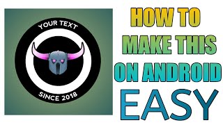 How to Make Clash of Clans Logo for Your Channel on Android. screenshot 2