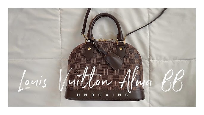 Louis Vuitton Alma BB Damier Ebene Pros & Cons MOD SHOTS All