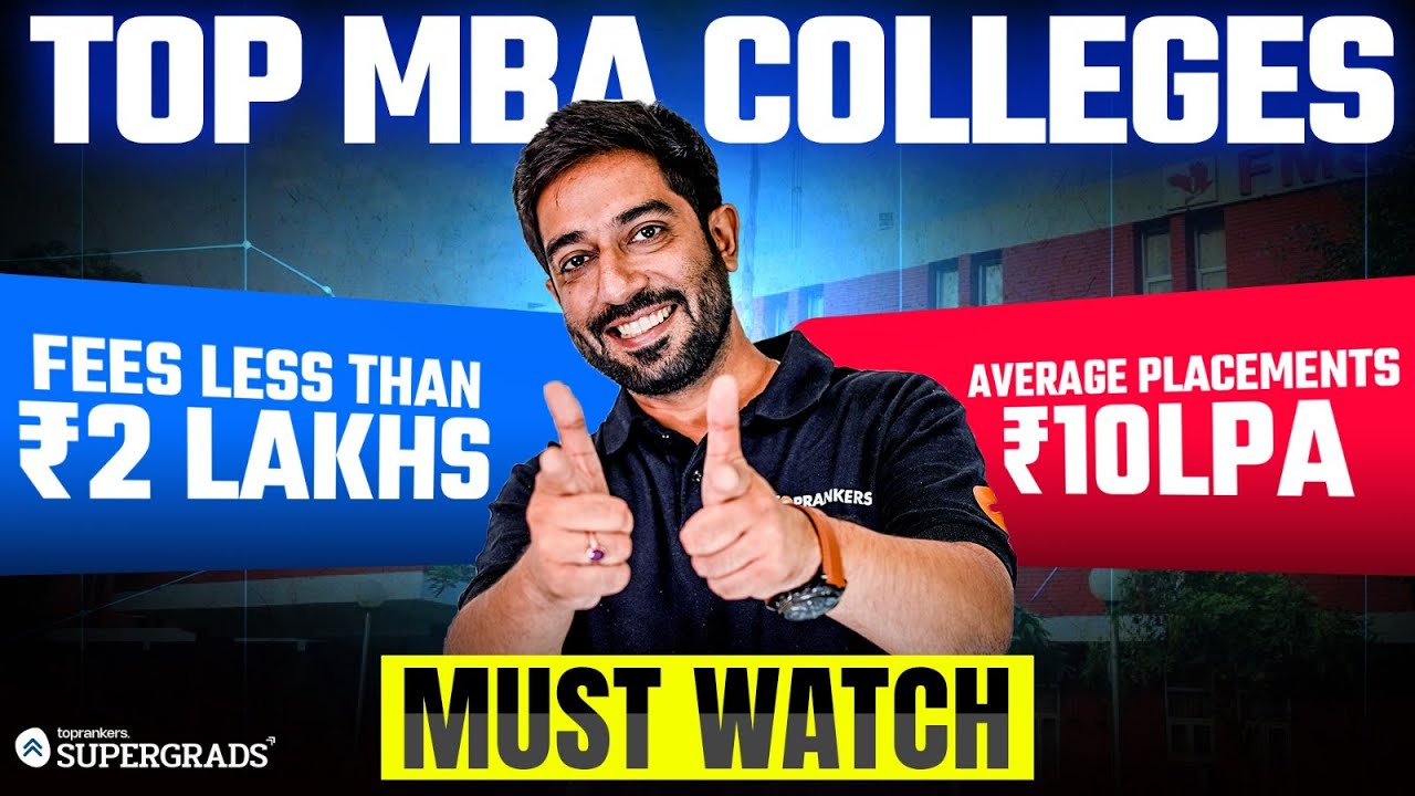 Top MBA Colleges Under ₹2 Lakhs Fees with ₹10 LPA Average Placement | Best Options for CAT 2026
