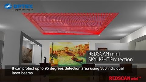 OPTEX - REDSCAN mini - RLS - 2020-SKYLIGHT Protection