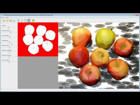 Customizing Painterly Rendering Styles Using Stroke Processes