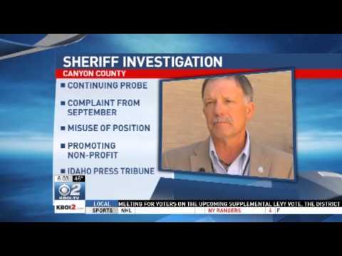 Idaho Attorney General Continues Investigation Into Canyon County Sheriff