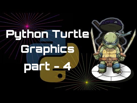 Python Turtle Graphics part -4 #growwithalgrow
