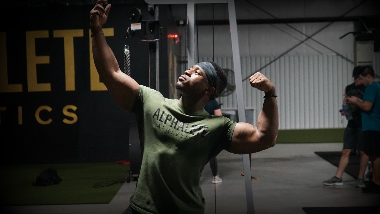 Powerbuilding Workout Heavy Bench & Arms YouTube