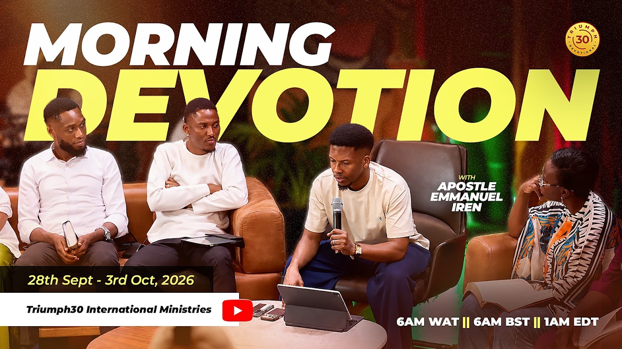 MORNING DEVOTION WITH APOSTLE EMMANUEL IREN | GENESIS 41 COMMENTARY | 2ND OCTOBER 2026