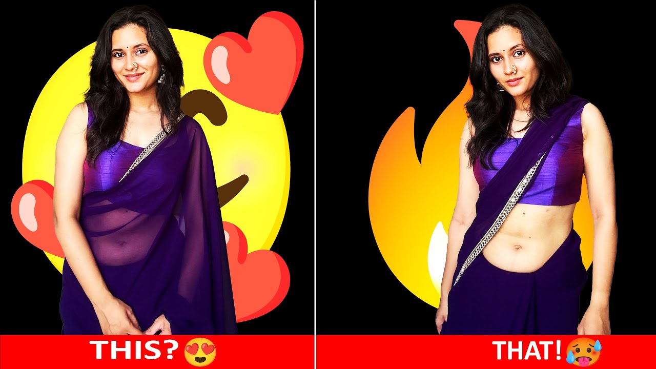 Dolly Vaswani In Green and Purple Saree | Reels