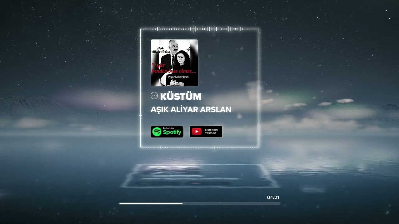 KÜSTÜM - AŞIK ALİYAR ARSLAN