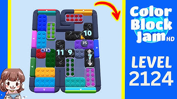 Color Block Jam Level 1218 (2124) Solution Walkthrough