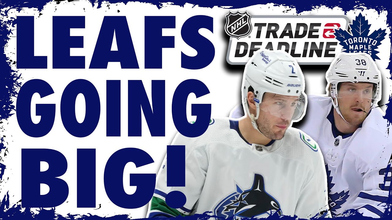 Maple Leafs make 3 huge trades! More is coming! - YouTube