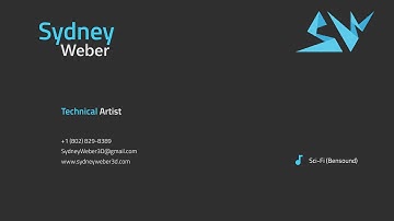 Technical Art Demo Reel April 2017