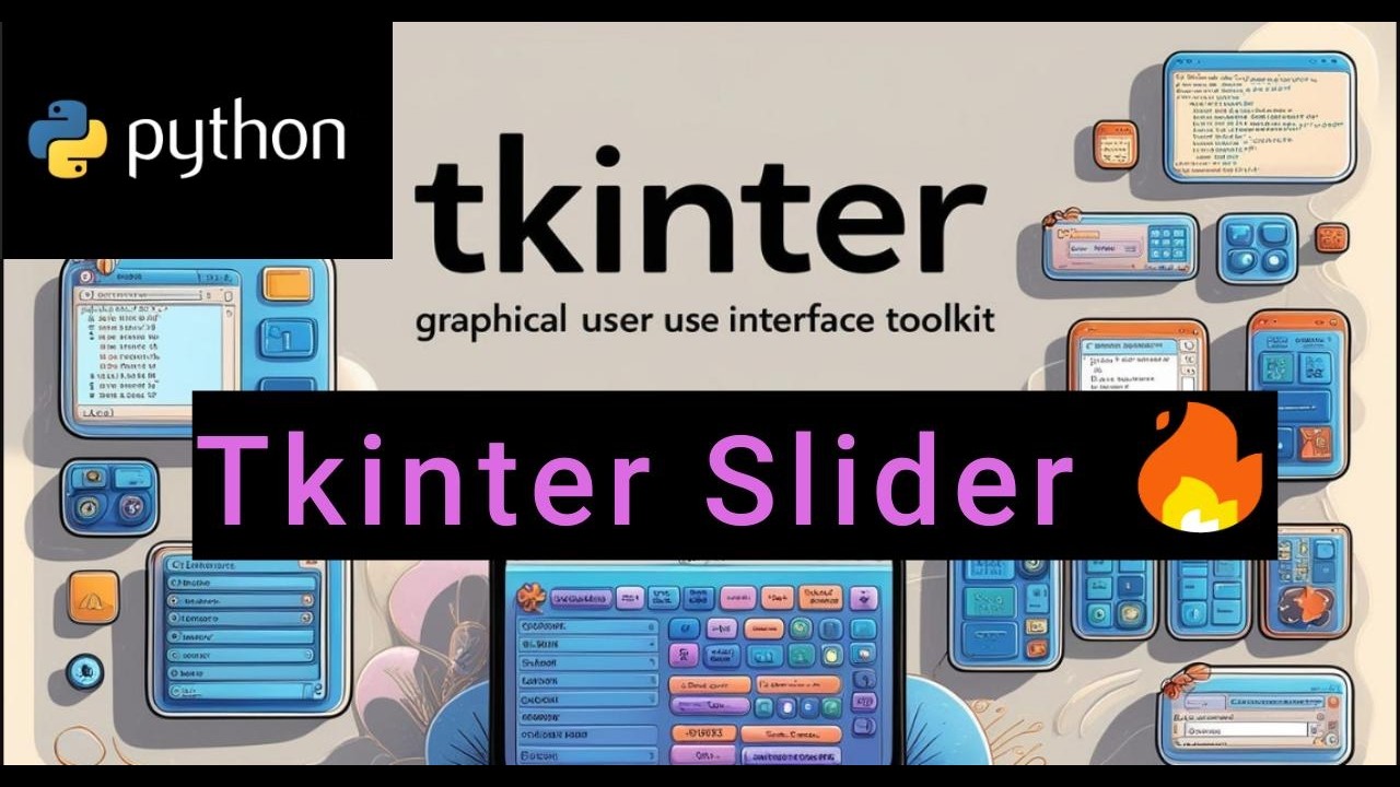 Tkinter Scale (Slider) Tutorial in Python 🔥| Horizontal & Vertical ...
