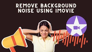 How To Remove Background Noise On iMovie