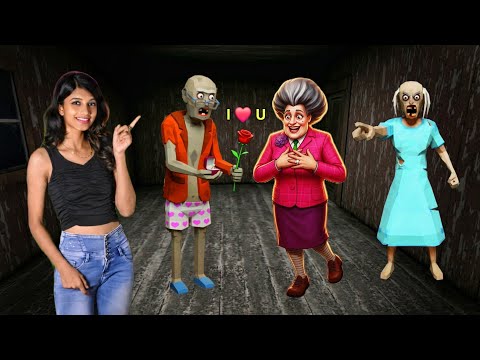 Grandpa ভালোবাসে Scary Teacher কে | Mad Granny এবার কি করবে