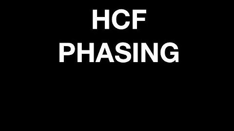 HCF Phasing | HCF Hacking