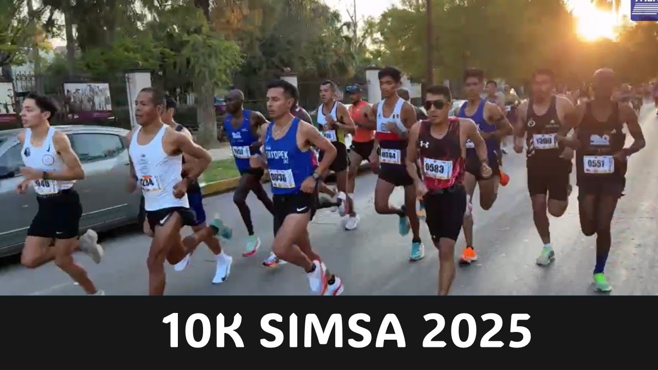 CARRERA 10K SIMSA 2025. TORREÓN, MÉXICO (31/08/2025)