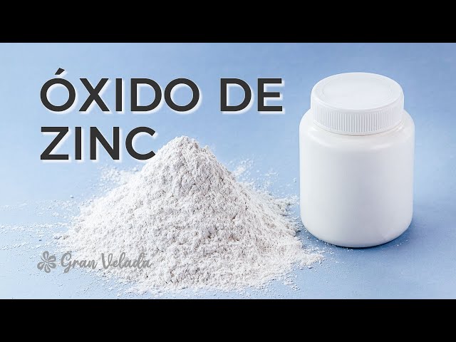 Para que sirve el Oxido de Zinc 