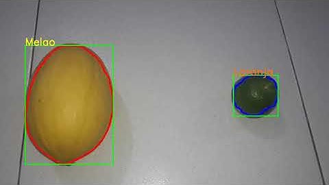 Fruit detection with OpenCV