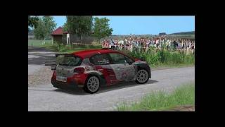 RBR Hellette testing run Citroen C3 R5