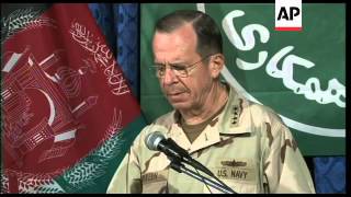 US joint chief of staff Mike Mullen visits Kabul Profile