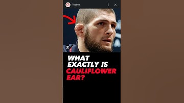 What is Cauliflower Ear?👂#cauliflower #wrestling #boxing
