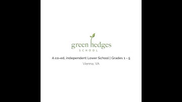 Discover Green Hedges co-ed, independent Lower School | Grades 1 - 5 | 1x1