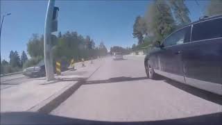 Police motorcycle chase in Finland