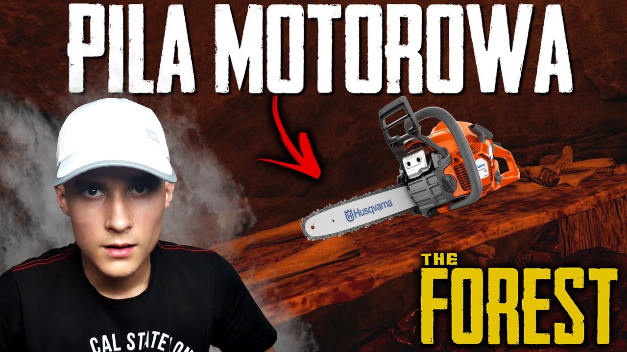 ZNALEŹLIŚMY PIŁĘ MOTOROWĄ W Niebezpiecznej JASKINI | The Forest [#11]