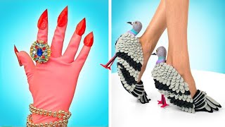 THE FUNNIEST DIY HEELS at Home! ✨ Cool Crafts ✨ Slick Slime Sam&#39;s Maker World