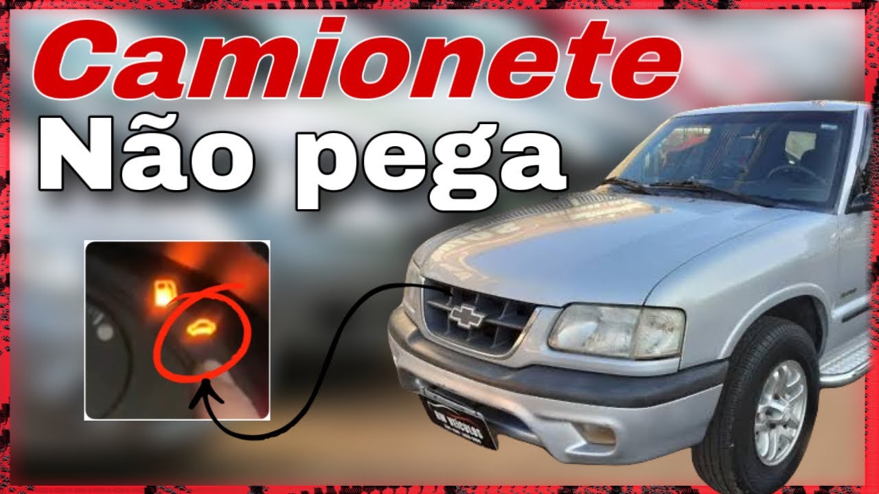 Blazer ou S10 luz code acesa ⚠️  Camionete não pega. (poblema resolvido) ✅