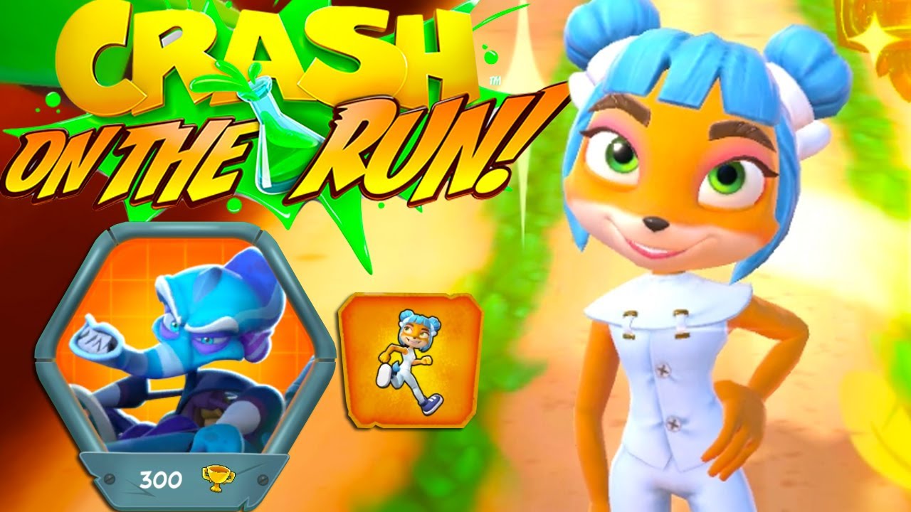 Crash Bandicoot: On the Run! Megumi Coco - Frosty Nitros