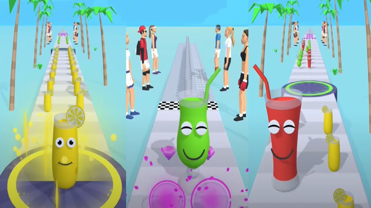 Juice Run🥤Android, iSO New Mobile Update Gameplay Unlocked Walkthrough one1games All Levels 1-3📍