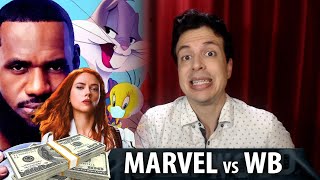 ¡BLACK WIDOW Pierde en Taquilla con SPACE JAM 2 Salas de Cine vs Disney / Marvel Studios