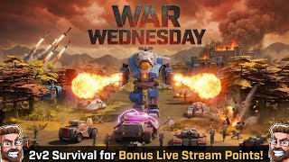 WAR WEDNESDAY | ART OF WAR 3 EQUAL LOBBY 2V2 SURVIVAL BATTLES WITH FATSQUATCH #artofwar3 #aow3 #rts screenshot 5