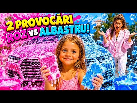 PINK vs BLUE color CHALLENGE / WHICH one did you like more?