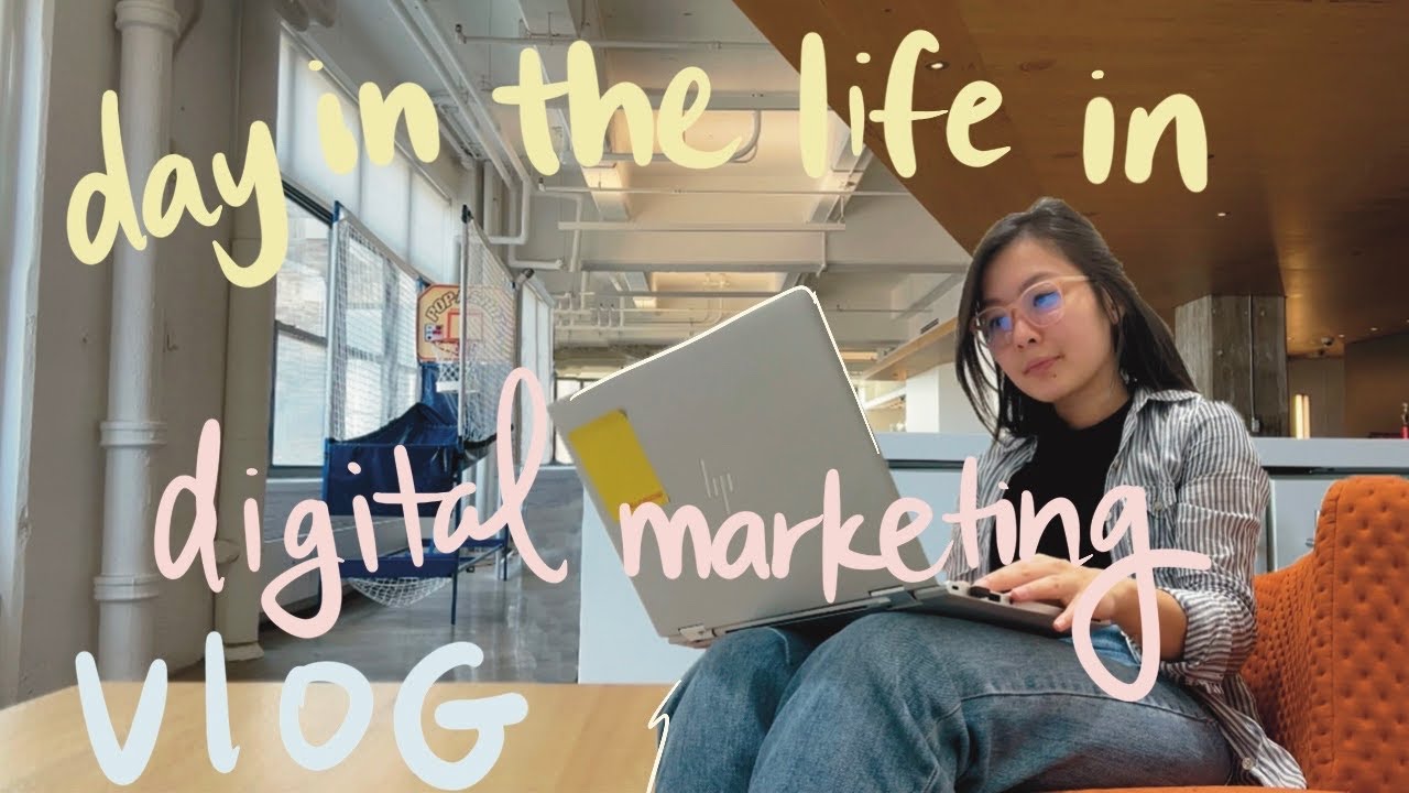 work day in my life as a digital marketer in nyc👩🏻‍💻 | productive work ...