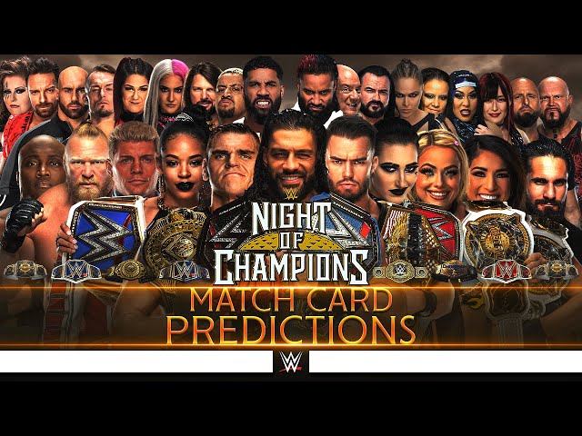 WWE Night of Champions 2023: Matches, Card, Predictions, Date, Start Time,  Location, When and Where to Watch, & More