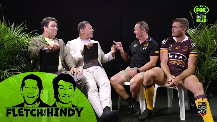 Fletch & Hindy grill Kevin Walters and Corey Oates...