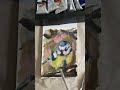Original oil painting artwork | bird art | wild animal art painting | Artwork on Paper #shorts #art