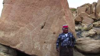 Hopi Prophecy Rock With Elder Grandfather Martin Gashweseoma